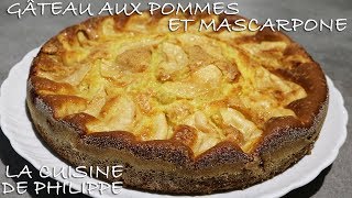 Gâteau aux pommes et mascarpone [upl. by Fredel]