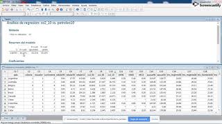 Análisis de Regresión Minitab 18 [upl. by Reviere]