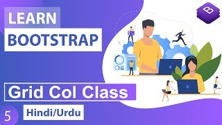 Bootstrap CSS Grid Col Class Tutorial in Hindi  Urdu [upl. by Valentina]