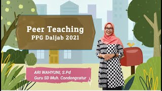 Peer Teaching Daring PPG Daljab 2021 [upl. by Saticilef]