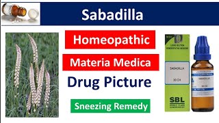 Homeopathy Medicine  Sabadilla  Dr PS Tiwari [upl. by Edahc]