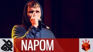 NaPoM  Grand Beatbox SHOWCASE Battle 2016  Elimination [upl. by Adnirual]