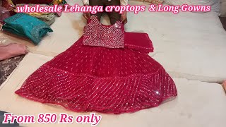 chickpet Bangalore wholesale gowns amp lehangasFrom 850Rs [upl. by Aina]