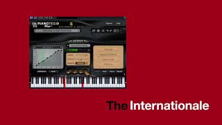 The Internationale piano version slow [upl. by Onaicul]