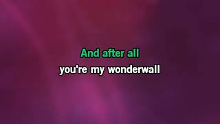 Ryan Adams  Wonderwall Karaoke Version [upl. by Abbotsen595]