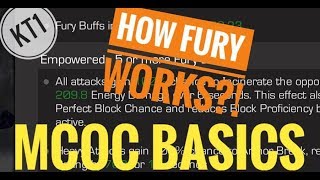 MCOC Basics EP1  Fury Buffs  How Fury Works And What Does It Do Exactly [upl. by Dibbrun644]