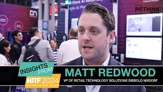 Live from NRF 2024 Diebold Nixdorf’s Matt Redwood on AI Retail Technology [upl. by Emmeline]