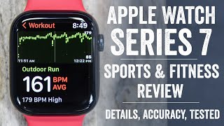 Apple Watch Series 7 Sports amp Fitness Review [upl. by Korwin]