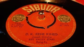 Joseph Gicheha amp The Rift Valley Stars  DK Rehe Kiheo 1975 sibuor 7quot Kikuyu [upl. by Epilif]