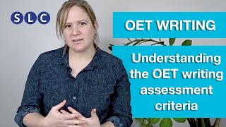 OET WRITING  What is the OET Writing Assessment Criteria [upl. by Etyam]