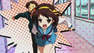 Super Driver AMV  Suzumiya Haruhi Season 2 Full OP Song  Video [upl. by Holbrook]