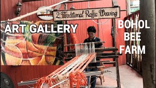 Awesome And Traditional Raffia Weaving At The Bohol Bee Farm [upl. by Ettezoj]