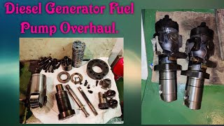 Diesel Generator Fuel injection pump overhaul  Diahatsu [upl. by Ferrigno]