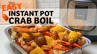 How to Make Easy Instant Pot Crab Boil [upl. by Annohsat]