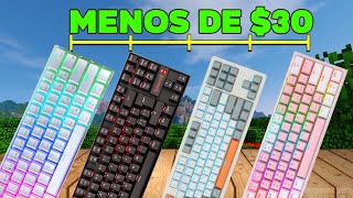 👉TOP 5 MEJORES TECLADOS MECANICOS BARATOS POR MENOS DE 30 DOLARES [upl. by Asyal]