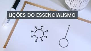 ESSENCIALISMO As 5 MELHORES LIÇÕES que APRENDI com o livro [upl. by Monteith]