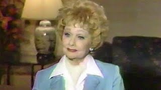 Lucille Ball interview with Rona Barrett on Entertainment Tonight 1985 [upl. by Otinauj]