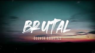 Olivia Rodrigo  brutal Lyrics 1 Hour [upl. by Son]