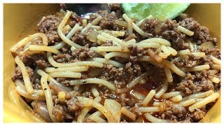 HOW TO MAKE FIDEO CON CARNE  The JayLi Life [upl. by Yruy]