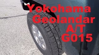 Yokohama Geolandar AT G015 First Impressions [upl. by Amliw]