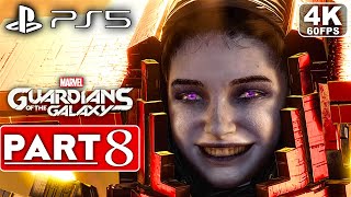 MARVELS GUARDIANS OF THE GALAXY PS5 Gameplay Walkthrough Part 8 FULL GAME 4K 60FPS No Commentary [upl. by Fendig554]