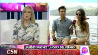 C5N  VIVA LA TARDE ENTREVISTA A LOURDES SANCHEZ [upl. by Adhamh]