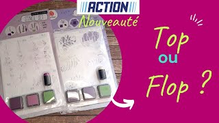 Nouveauté Action  que valent les nouveaux pochoirs Action stencil set [upl. by Daniella]