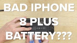 iPhone 8 Plus Battery Replacement How To [upl. by Aiyotal]