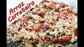 INCRÍVEL ARROZ CARRETEIRO NO DISCO DE ARADO  RECEITAS DO NANDO [upl. by Kain555]