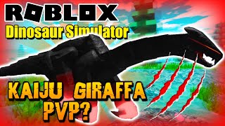 Roblox Dinosaur Simulator  How Good is KAIJU GIRAFFATITAN for PVP [upl. by Habeh]