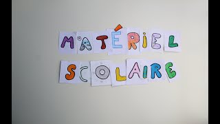 Le matériel scolaire Chanson El material escolar Canción  Profenoia [upl. by Maryn]