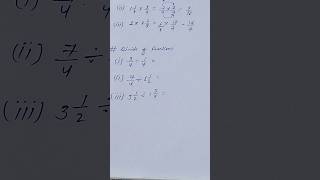 How To Divide Fractions 😄 howtodividefractionseasy shorts ytshorts [upl. by Ynnelg]