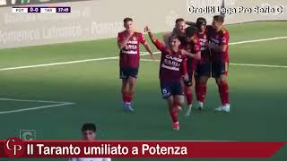 Il Taranto umiliato a Potenza [upl. by Eimas]