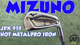 MIZUNO JPX 919 HOT METAL PRO IRON REVIEW [upl. by Atyekram]