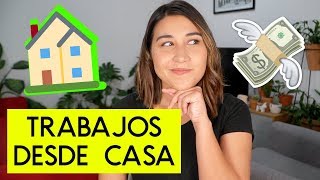 7 IDEAS PARA TRABAJAR DESDE CASA EN INTERNET [upl. by Atram314]