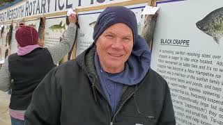 An awesome Meredith Rotary Ice Fishing Derby is Wild in NH [upl. by Neimad]