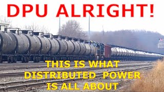 11 Trains With DPU Alrights This Is What Distributed Power Is All About Plus Bonus Train DPU DPU [upl. by Lamraj426]