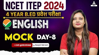 NCET ITEP 2024 English  4 Year BED Integrated Course Class By Deepti Maam 8 [upl. by Hilton492]