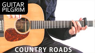 HOW TO PLAY COUNTRY ROADS by JOHN DENVER [upl. by Weisbart234]