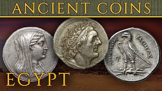 Ancient Coins Egypt part 1 [upl. by Nwahsyd377]