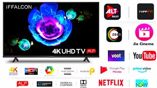 iFFALCON TCL 50inch Ultra HD 4K LED Smart Android Tv 50K61  iFFalcon K61 4K TV With HDR10 Support [upl. by Esinek591]