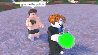 roblox wacky wizards stupid moments 2 [upl. by Kannry]