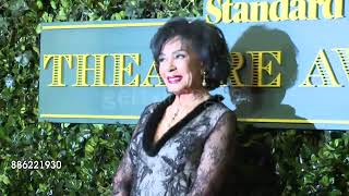 Dame Shirley Bassey arrives at London Standard Theatre Awards 2017 [upl. by Ram]