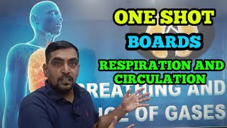 Boards One Shot Lecture of Respiration and Circulation [upl. by Daney]