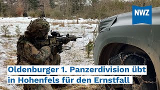 Oldenburger 1 Panzerdivision übt auf USamerikanischem Truppenübungsplatz in Hohenfels [upl. by Adnovahs]