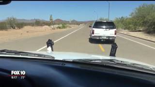 Arizona man invents device to stop highspeed pursuit suspects [upl. by Stockwell]