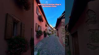 Eguisheim  Beautiful Village in France travel france village [upl. by Enitsyrhc]