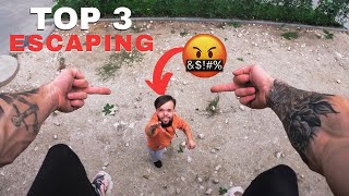 TOP 3 ESCAPING Epic Parkour POV Chase [upl. by Jones571]