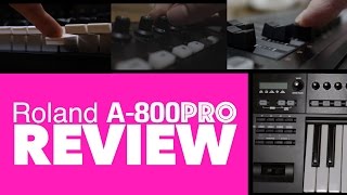 Roland APRO Series MIDI Keyboard Review Thoughts After 8 Months [upl. by Sirromed384]