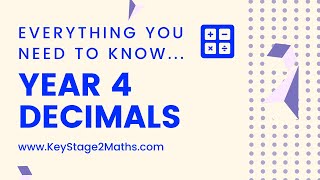 Year 4 Decimals  everything you need to know [upl. by Goles957]